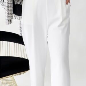 Elegant White Women's Pants